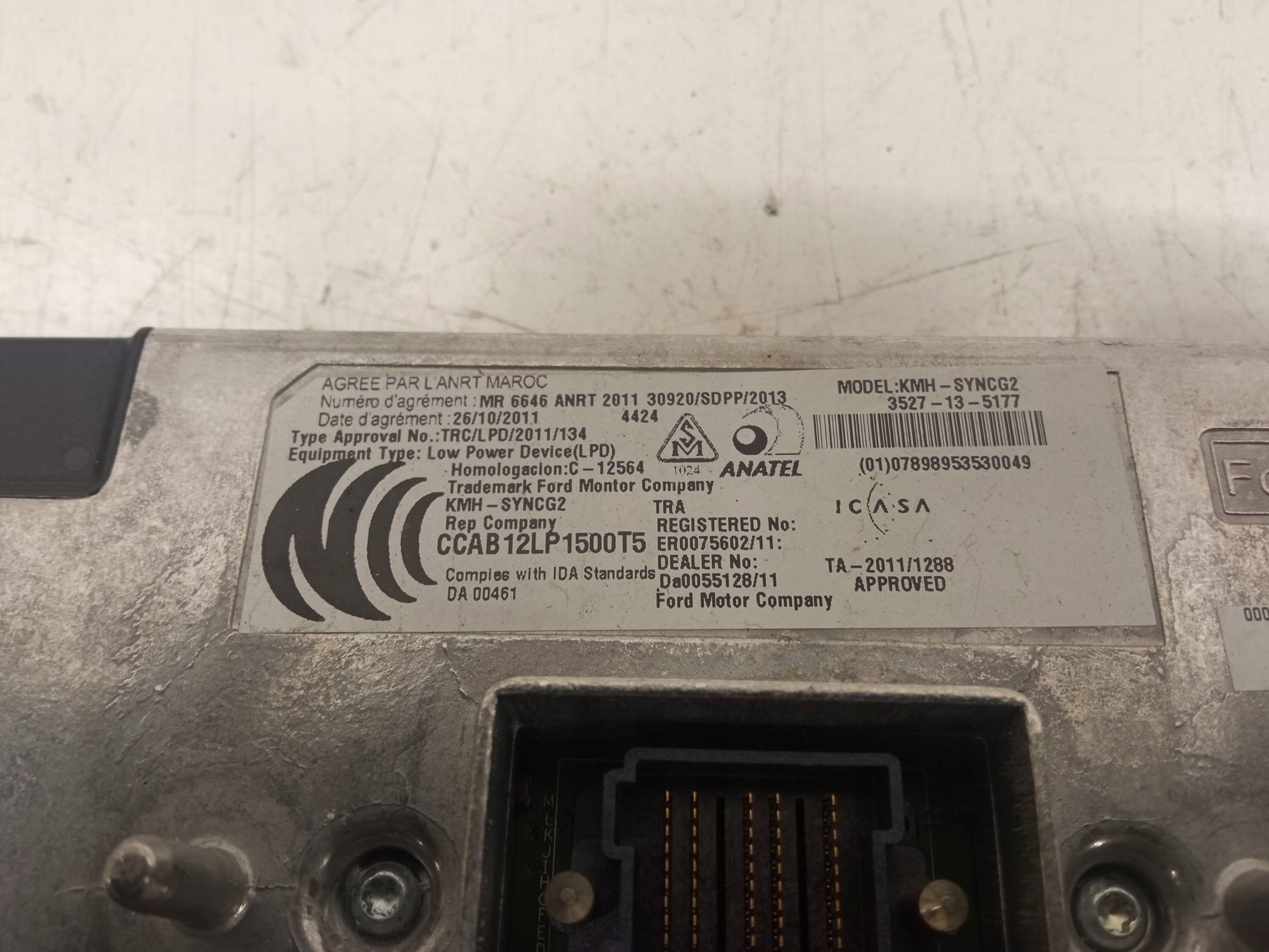 module EM2T-14F239-AH KMH-SYNCG2 Ford Galaxy Mk4 (2015-2023)