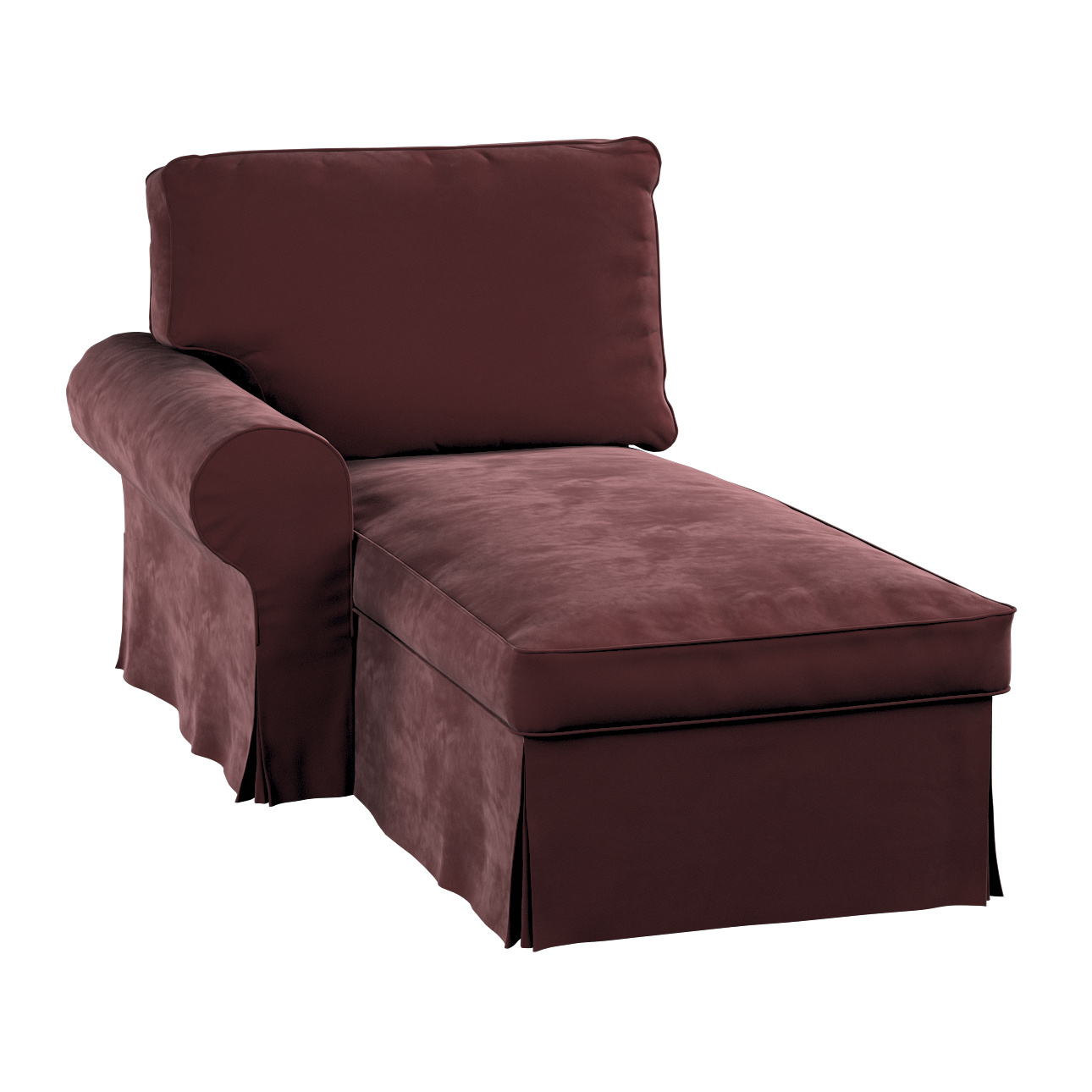 Obal na ležadlo Ektorp ľavý Ikea červený