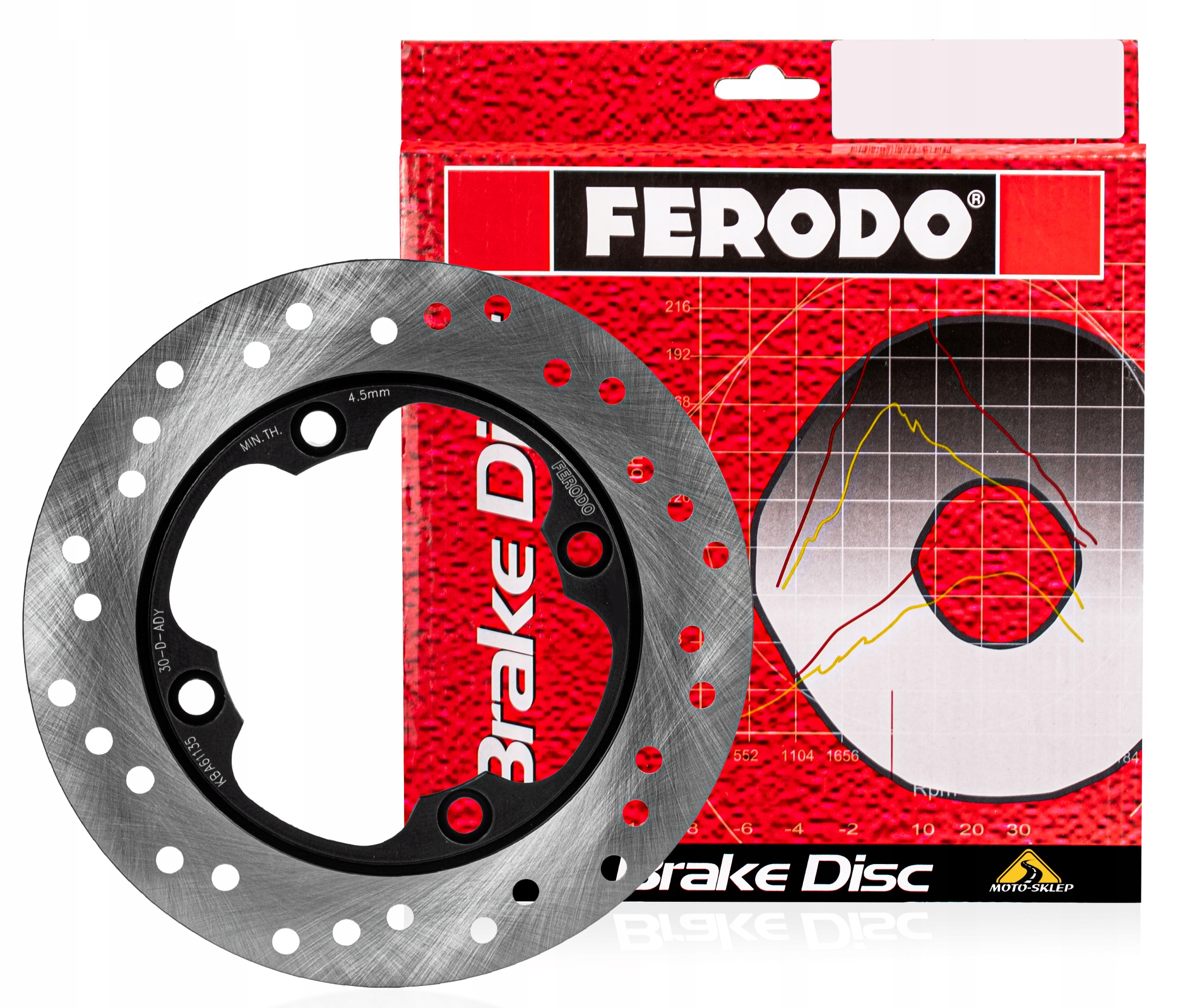 Italský štít Ferodo Vtr 1000 F Firestorm SP1 SP2 Zadní