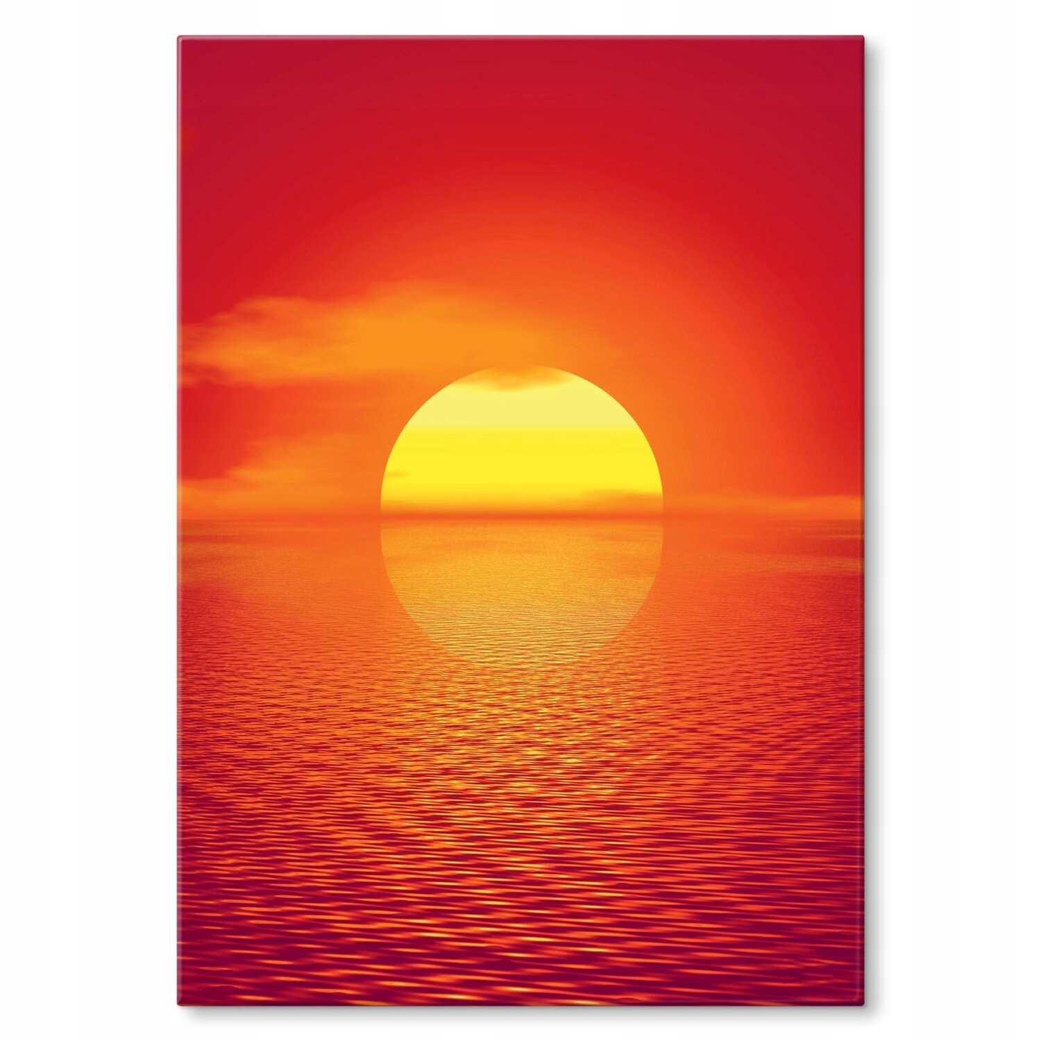 Kovový plakát Východ slunce Šidítko Plech 42 x 59,4 cm Dárek
