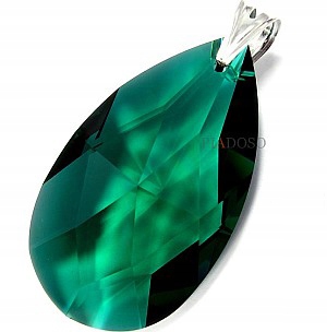 Krystaly Velký Přívěsek 50 mm Emerald