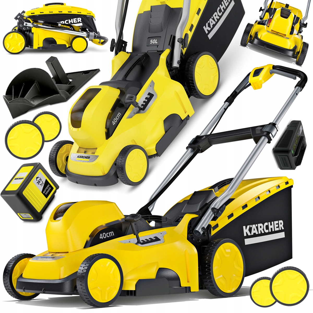 

Mocna Kosiarka Akumulatorowa Karcher 40cm Lekka XL