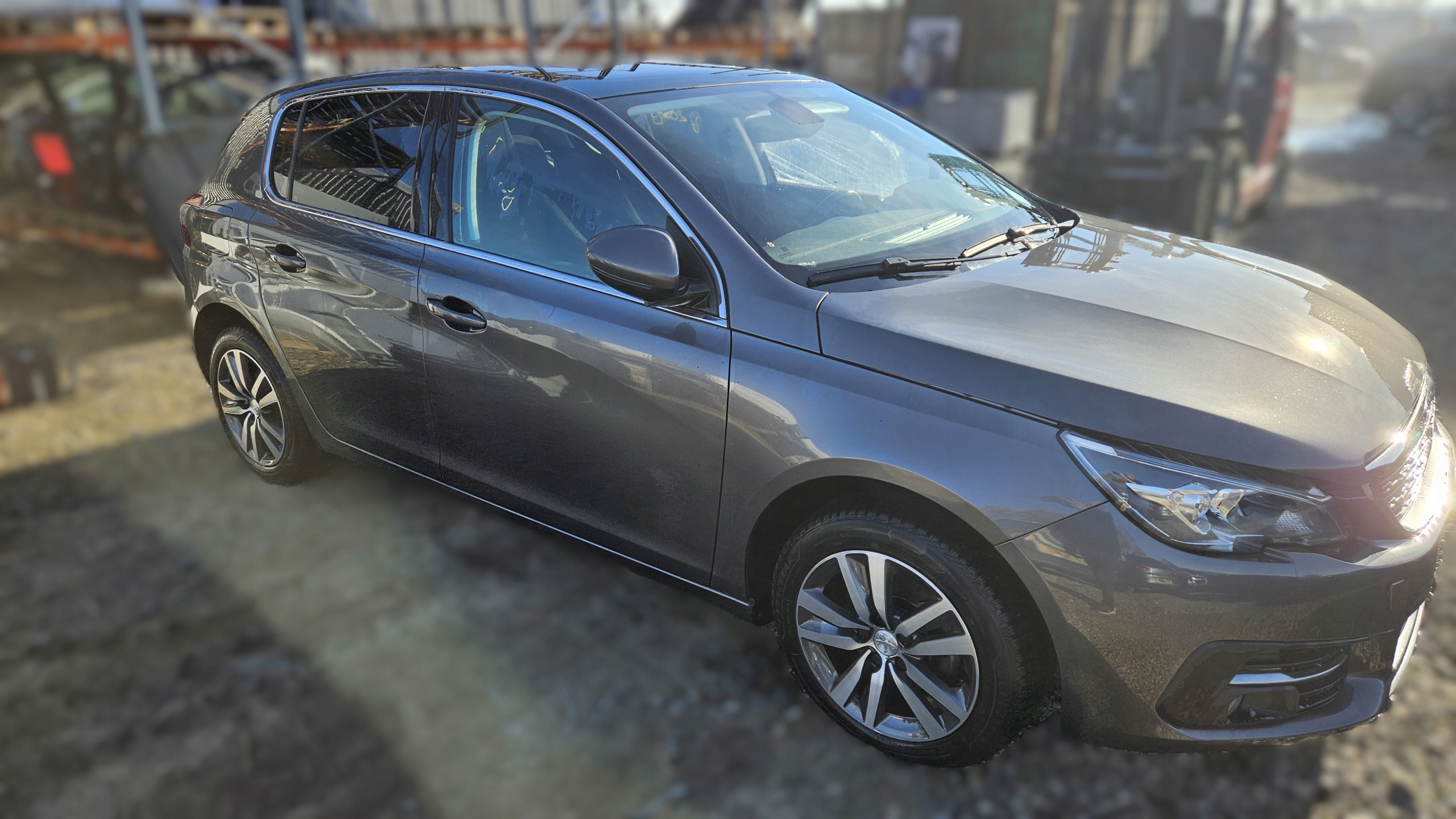 PEUGEOT 308 II T9 HB 5D door right front complete colour EVL