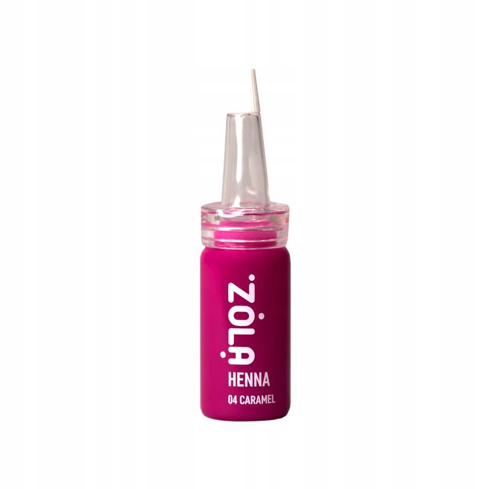 Henna na obočí Zola „Henna 04 Caramel“ světlý odstín 10 g