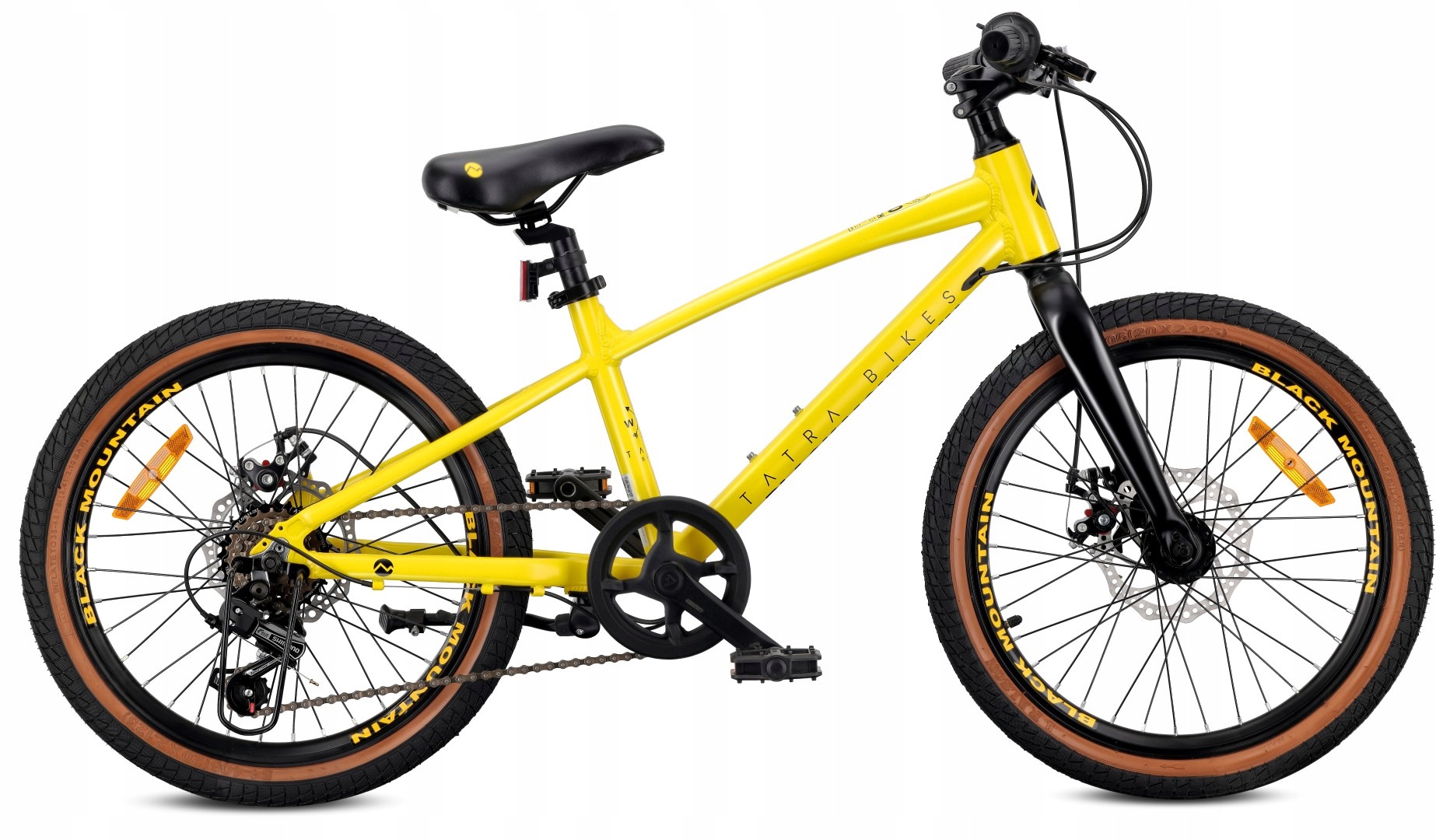 Dětské kolo 20 palců pro chlapce a dívky Mtb Shimano 6 rychlostních stupňů, lehké