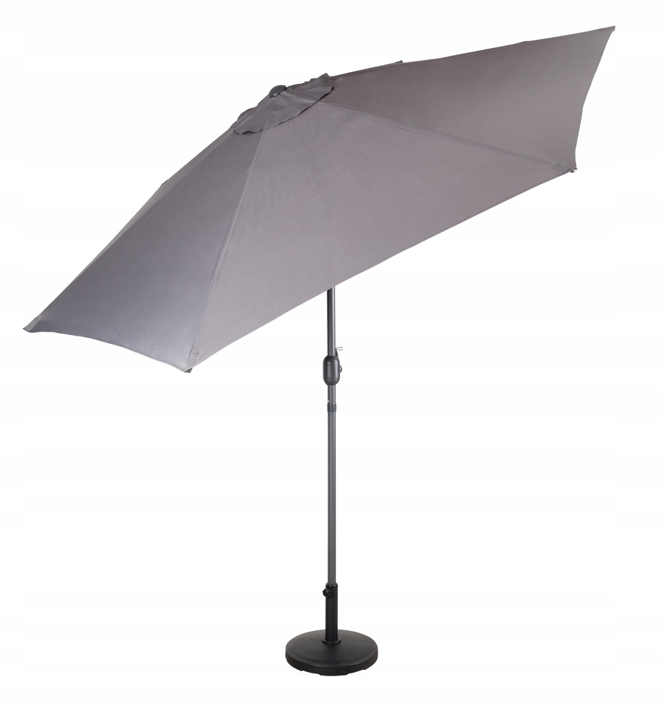 Zestaw mebli ogrodowych stół i komplet 6 krzeseł FLORIDA + parasol 8 el. Materiał dominujący metal