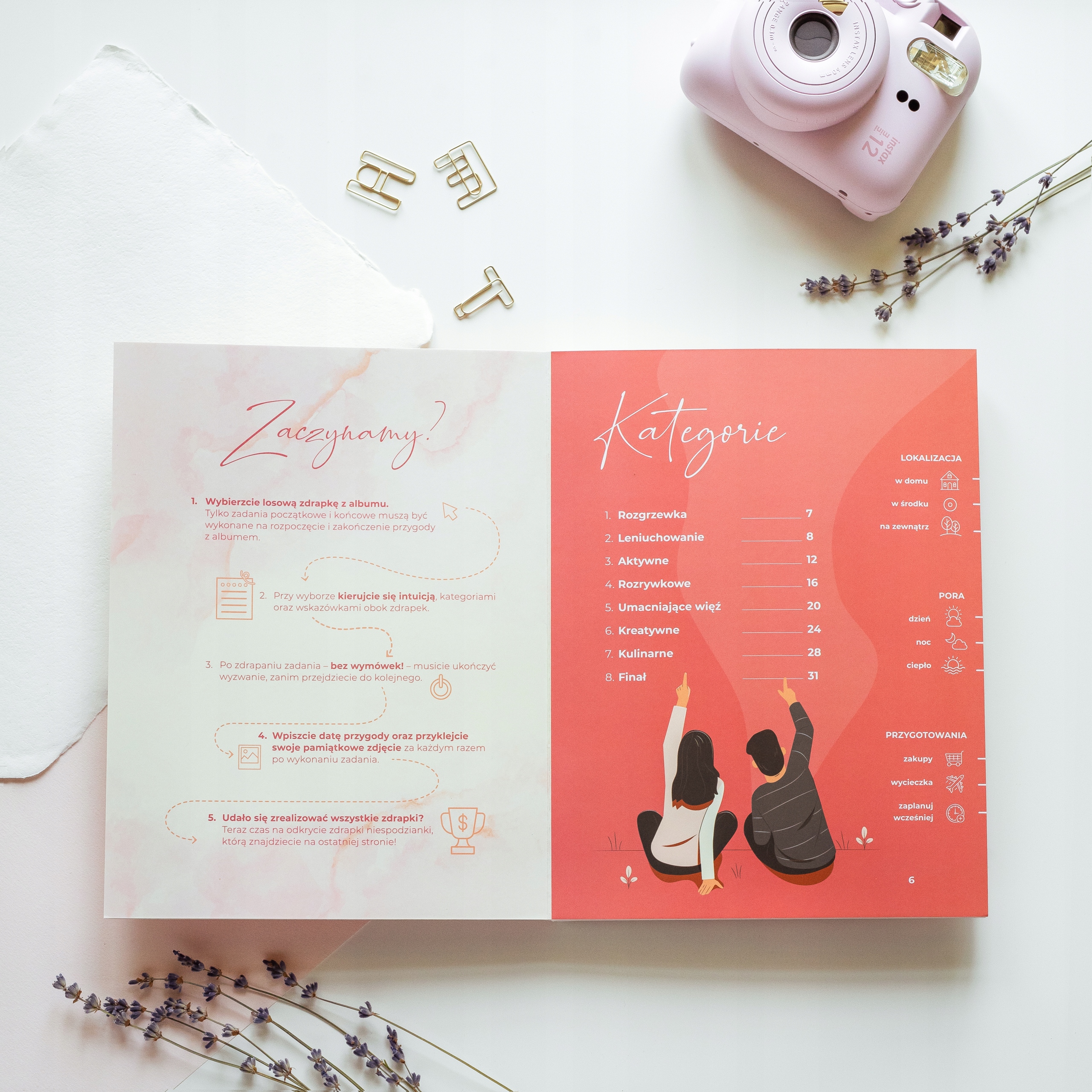 The Story Time - album dla par zdrapki przygody Kod producenta TST-1