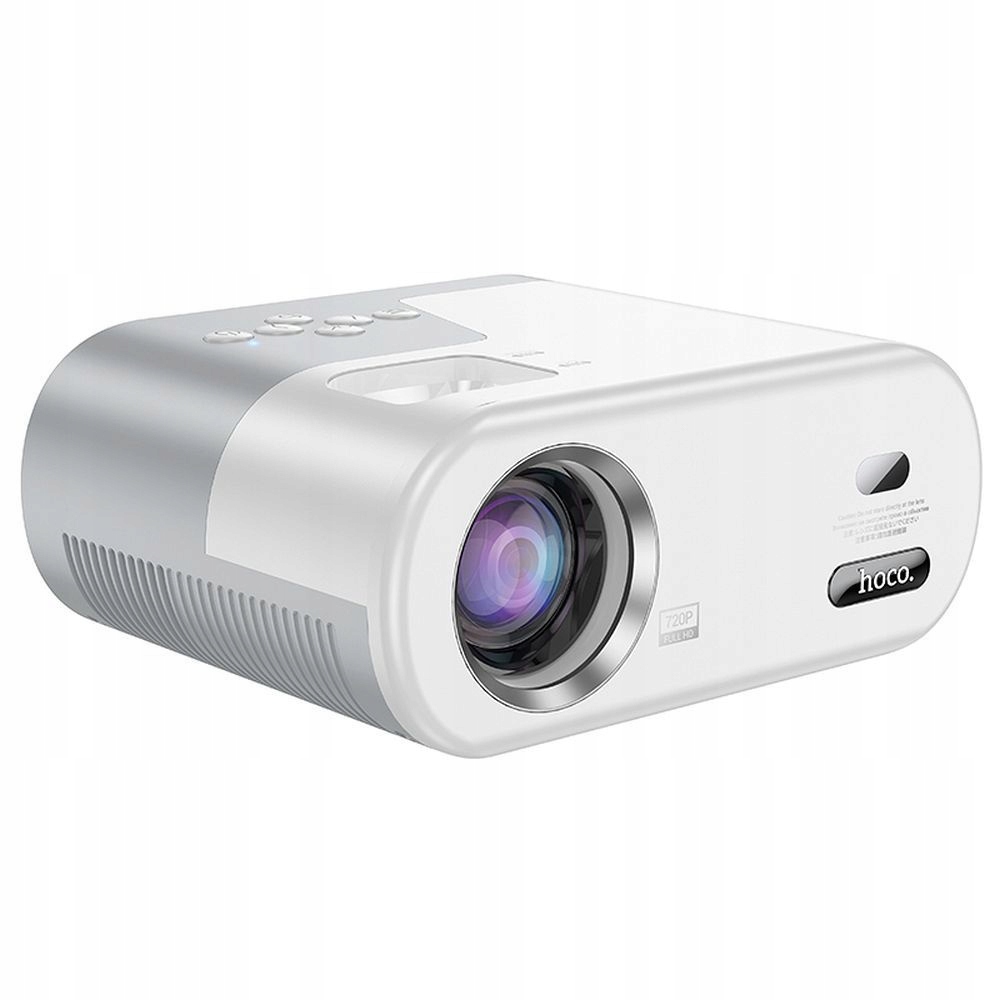 Hoco projektor s Android Wi-Fi Bluetooth 720P DT2 bílý