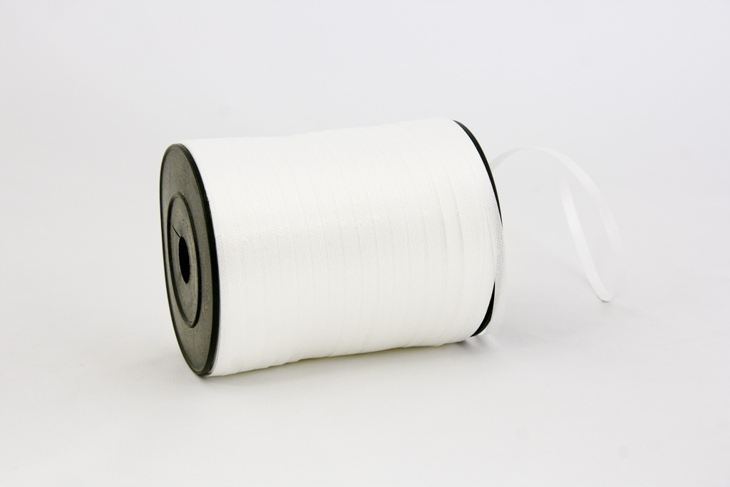 

Szpula taśma wstązka 500y Biała