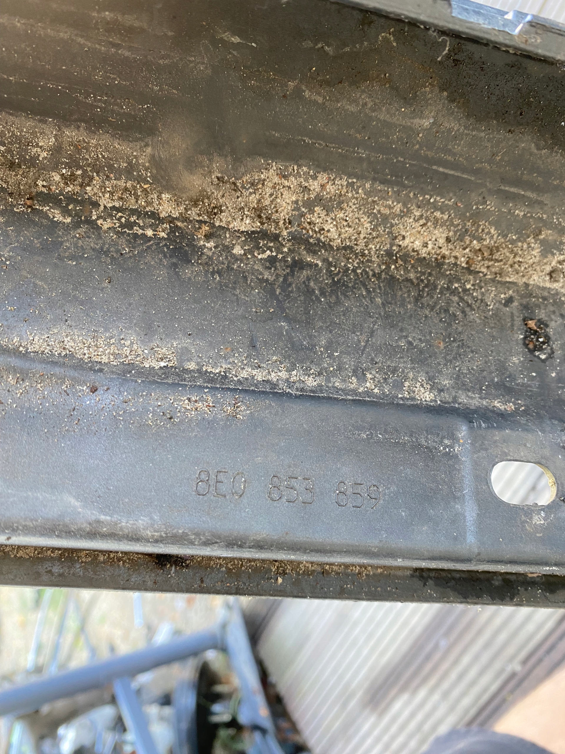 moulding threshold left AUDI A4 B6 B7 8E0853859