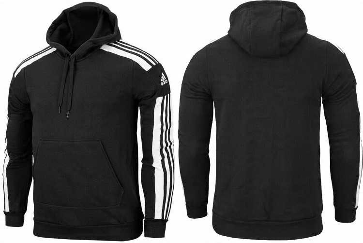 

Bluza Z Kapturem Męska Adidas Czarna Bawełna R.l