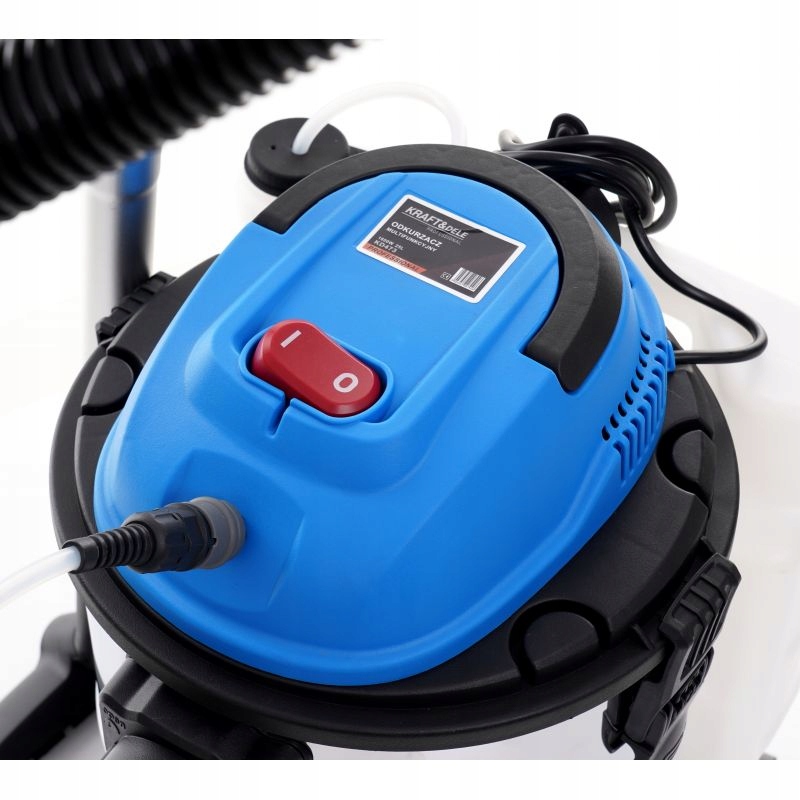 ODKURZACZ PRZEMYSŁOWY NA SUCHO I MOKRO PIORĄCY 24L 1600W KRAFT&DELE Waga urządzenia 8 kg