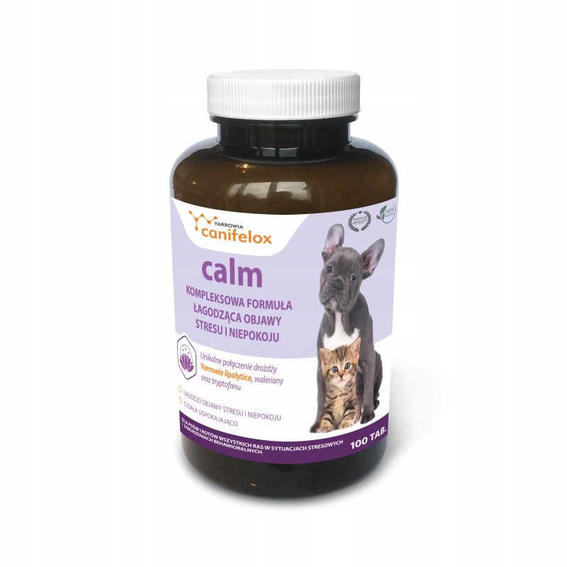 Canifelox Calm Cat & Dog 100 tabletek Relax