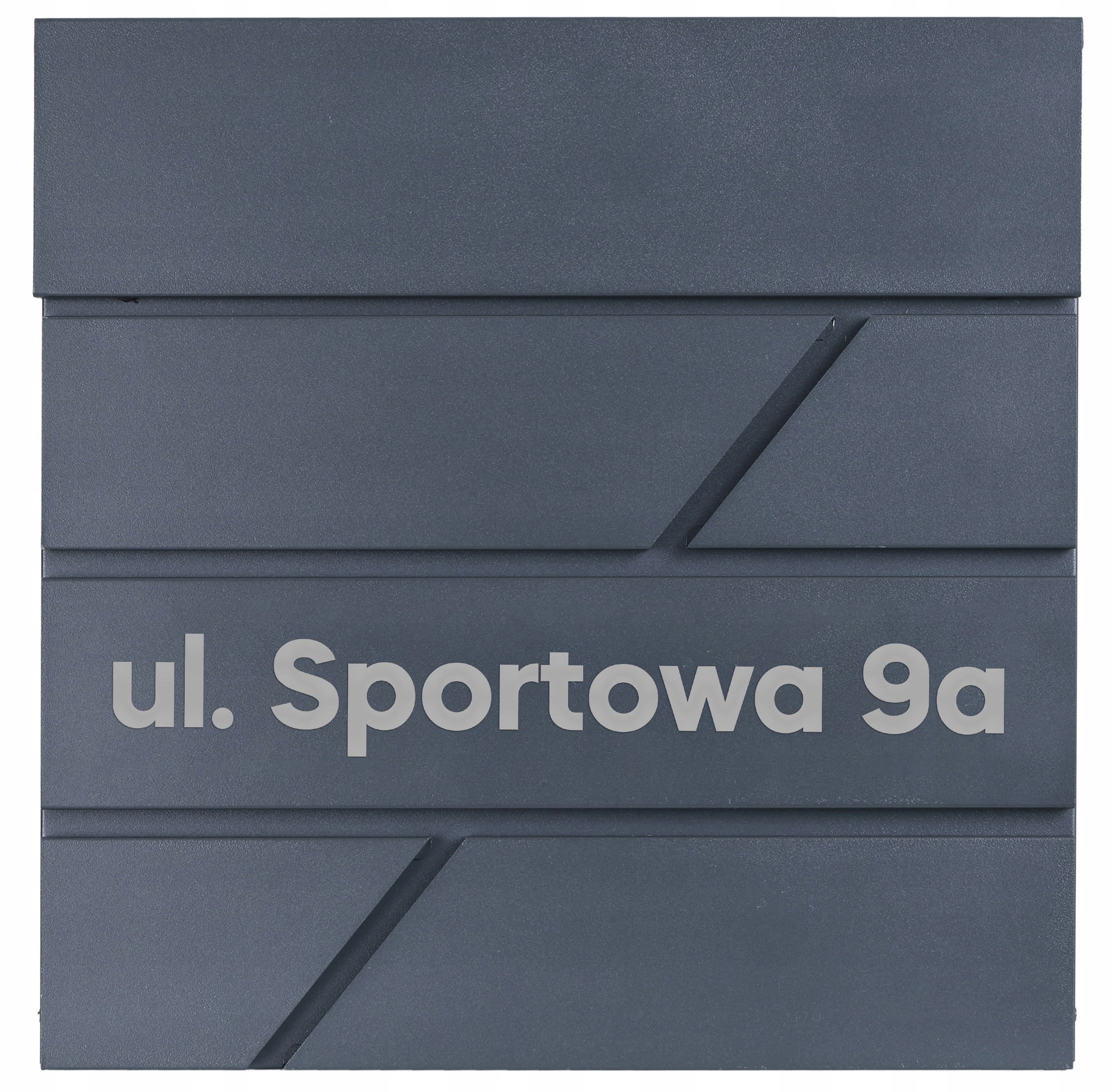 Poštovní Schránka Antracit Poštovní Číslo Domu Voděodolná, Robustní Gravírování