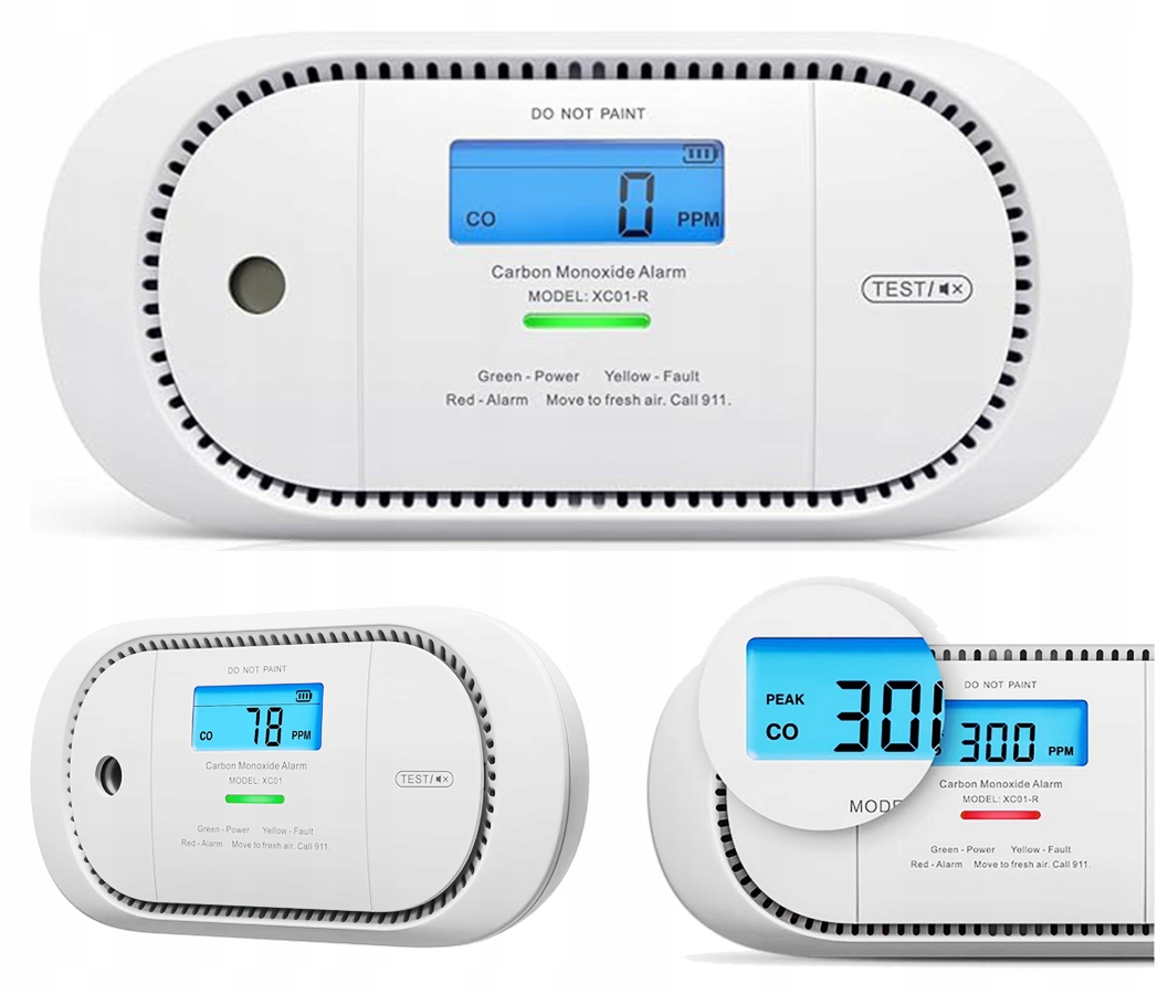 Detektor oxidu uhelnatého Co s LCD displejem X-sense XC01-R