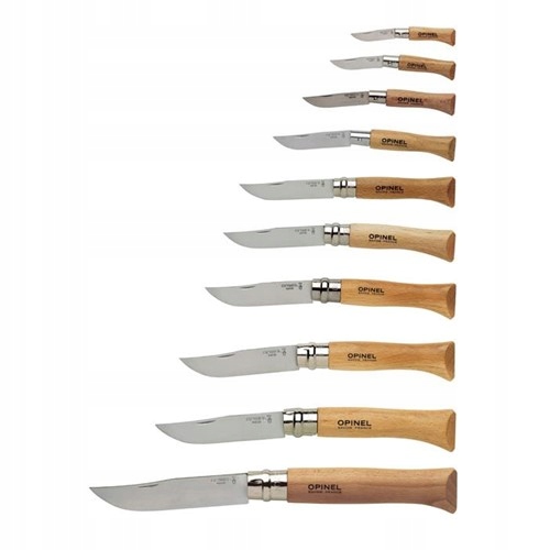 Opinel Sada Inox 10 Ks. bedna 02-12