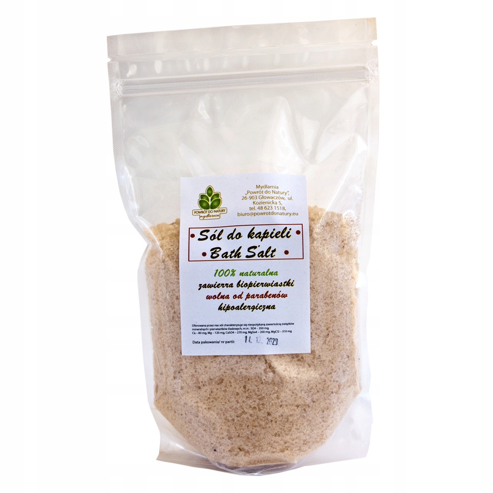 SÓL DO KĄPIELI Z EGIPTU