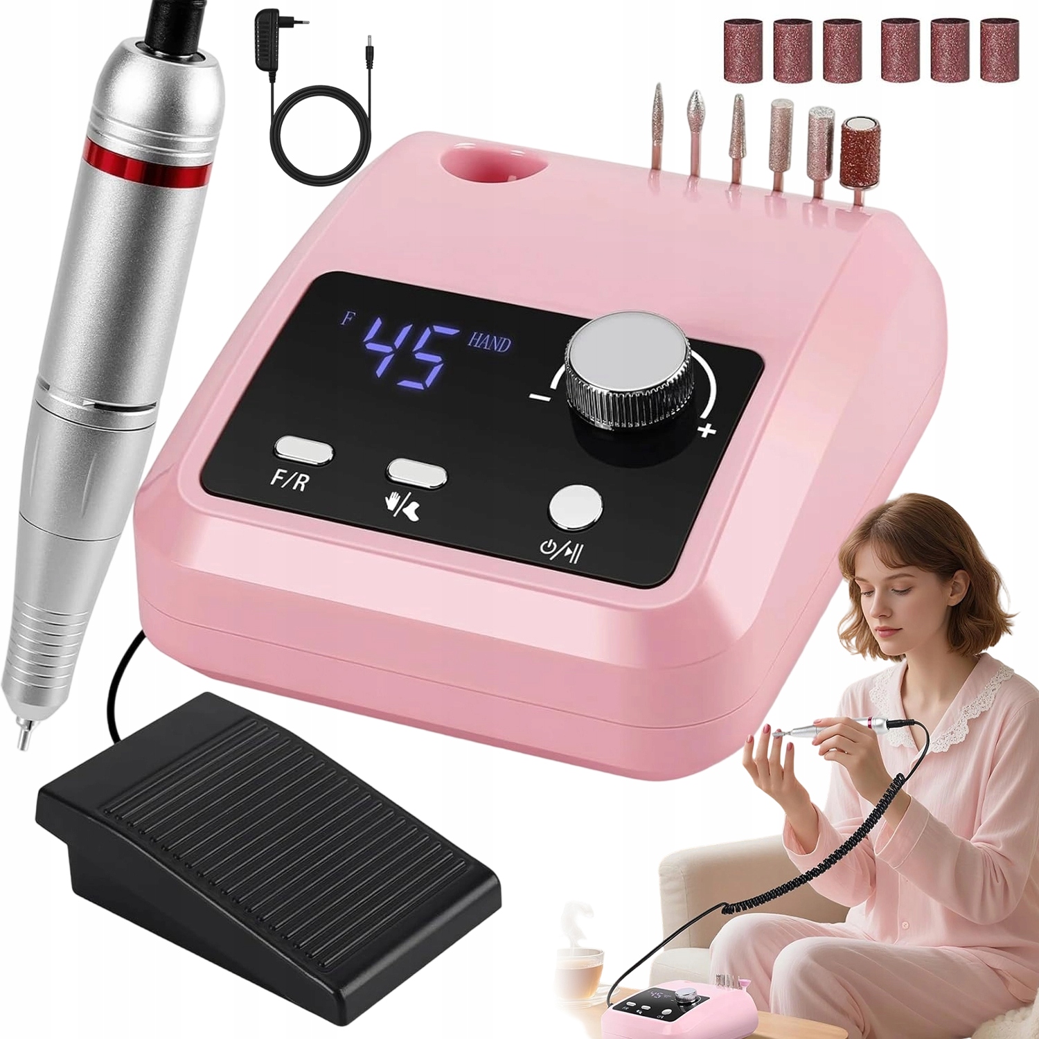 Bruska S Nastavitelnou Rychlostí A Pedálem