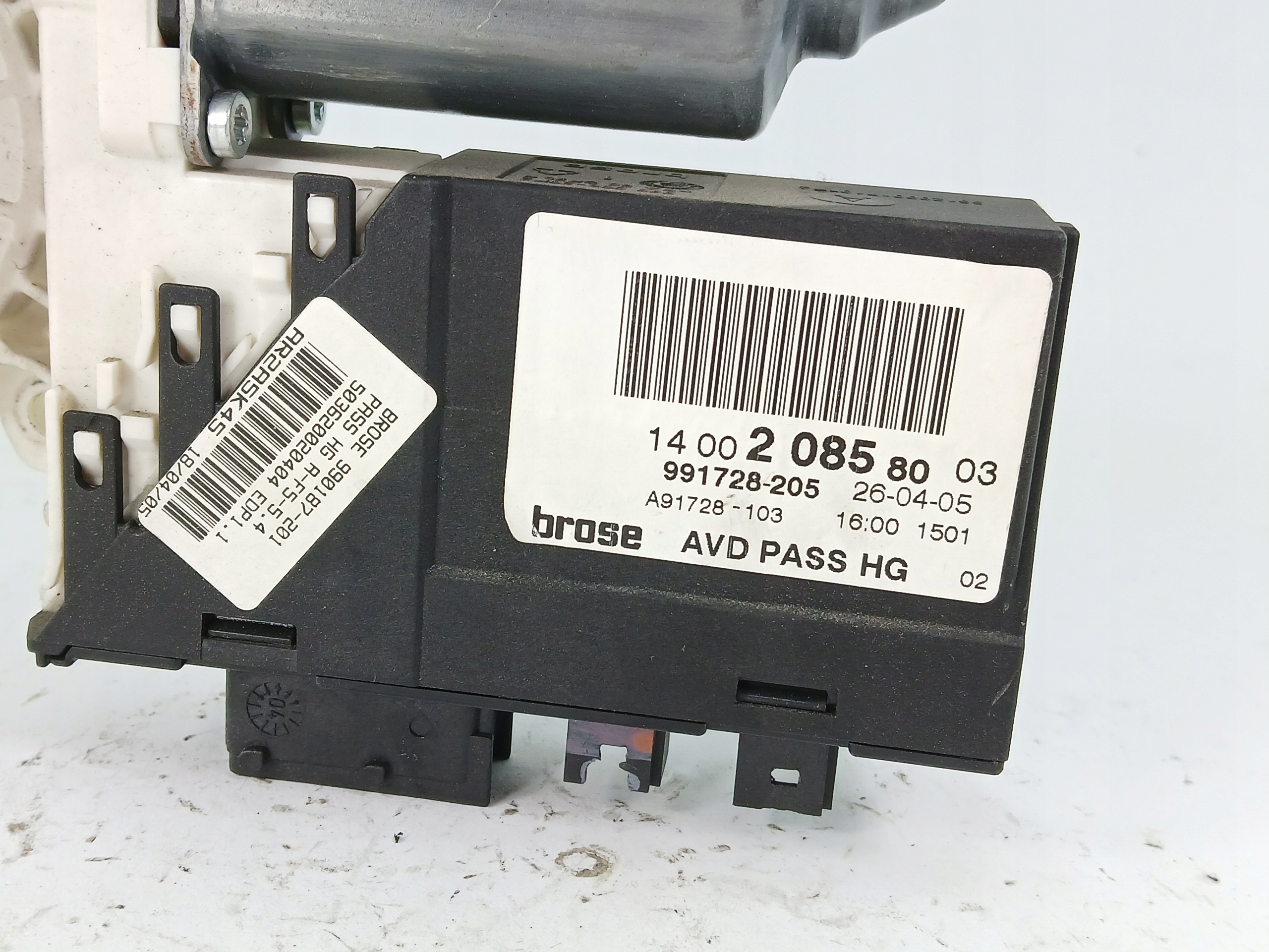 PEUGEOT 807 CITROEN C8 mini motor windows right front 1400208580