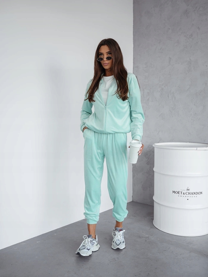 Teplákovka 768 Máta L/XL