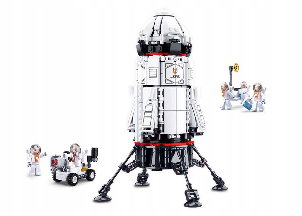 

Klocki Sluban Lądownik Mars Księżyc Kosmos 733el.