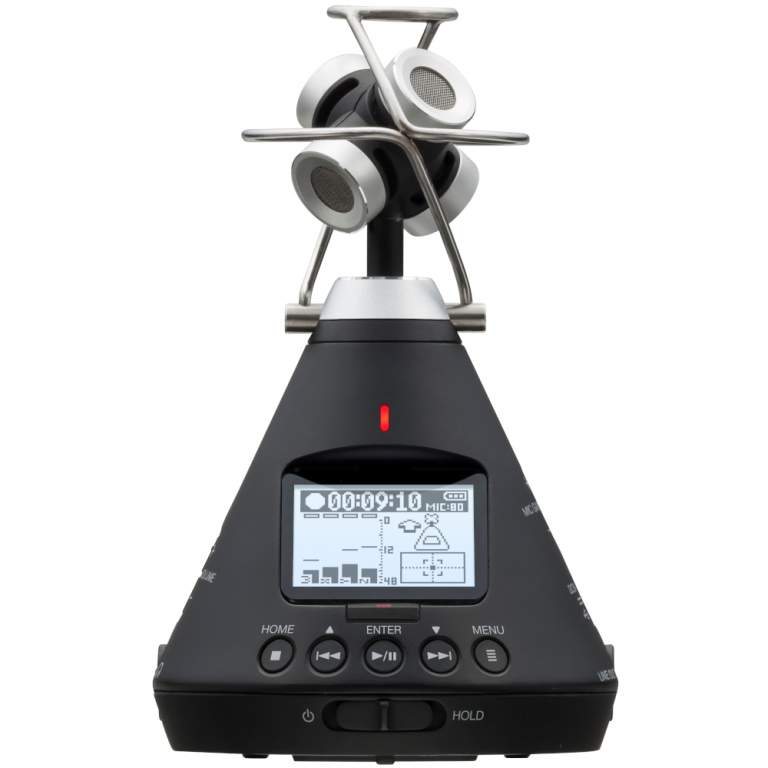 Rejestrator dźwięku cyfrowy audio dyktafon Zoom H3-VR czarny