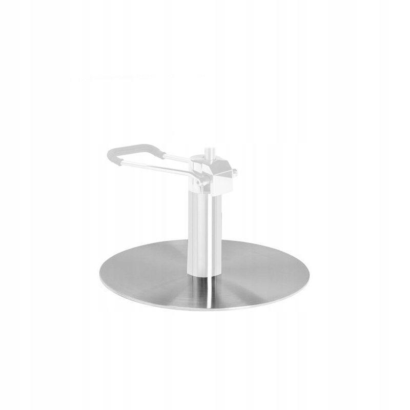 Podstavec pro kadeřnické křeslo kulatý inox L010