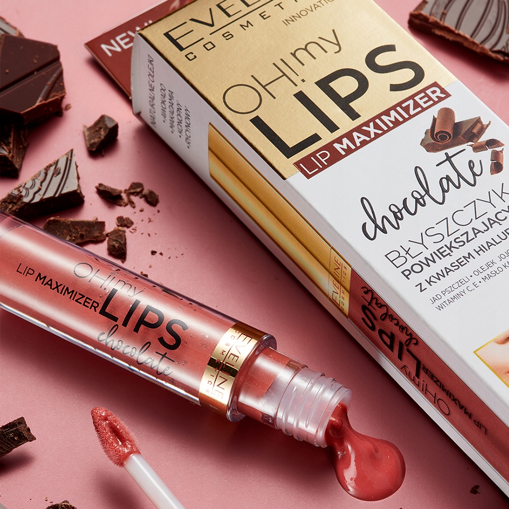 Eveline Cosmetics Oh! My Lips Błyszczyk do ust Stan opakowania oryginalne