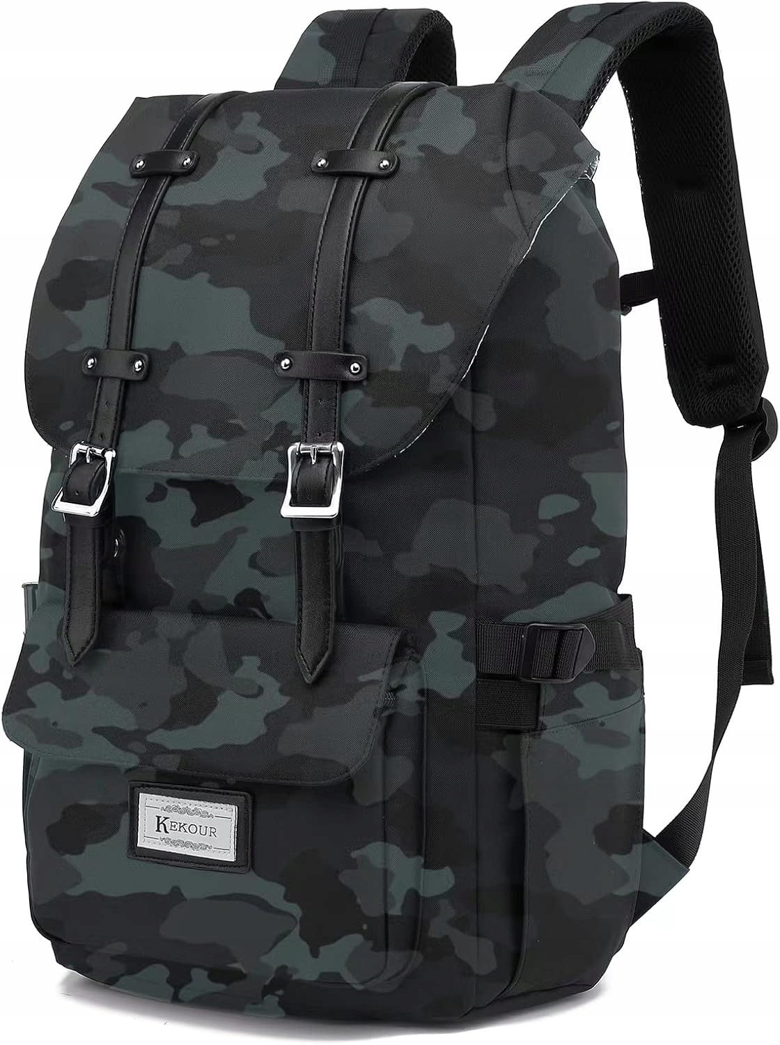 Batoh Cestovní Turistický Batoh Kekour 15,6 Palců Voděodolný Vintage