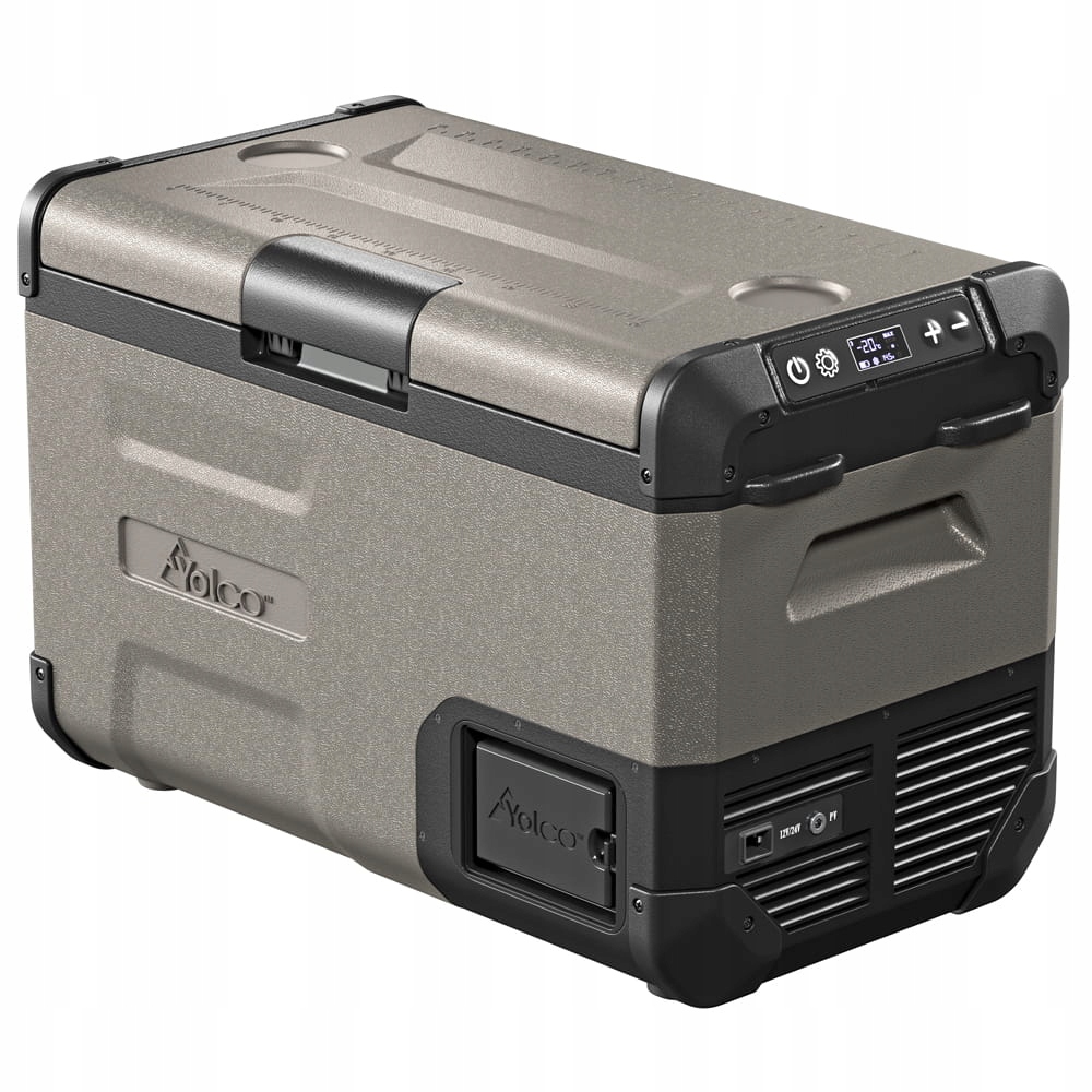 Lodówka kompresorowa przenośna Yolco FCX25 kremowa Bluetooth 25L