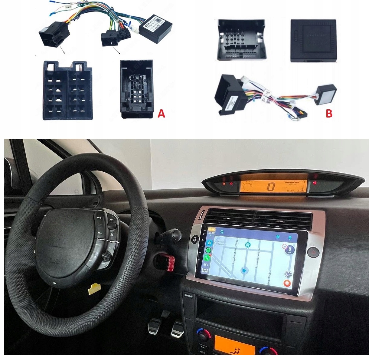 RADIO GPS ANDROID CITROEN C4 2004-2009 WIFI 16GB Kod producenta A6 PRO