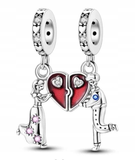 Charms přívěsek stříbrný Ag 925 Pár Láska IM0260524CH