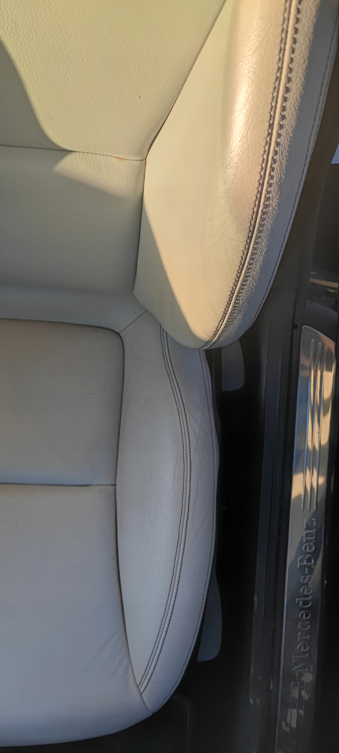 MERCEDES SLK W172 R172 seats side leather KOMPLET nice