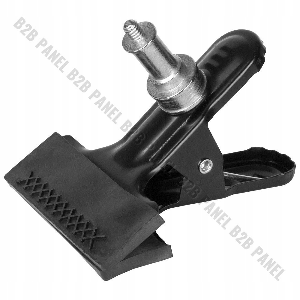 GlareOne Uniwersalny metalowy klips studyjny z trzpieniem 16 mm 1/4''