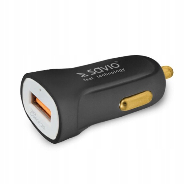 

Ładowarka Savio Quick Charge 3.0 SA-05/B 3000 mA