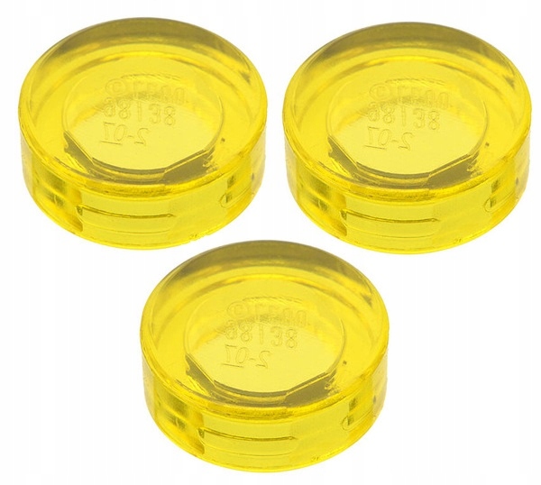 

Lego Płytka Płaska 1x1 Trans. Żółta (98138) 3szt