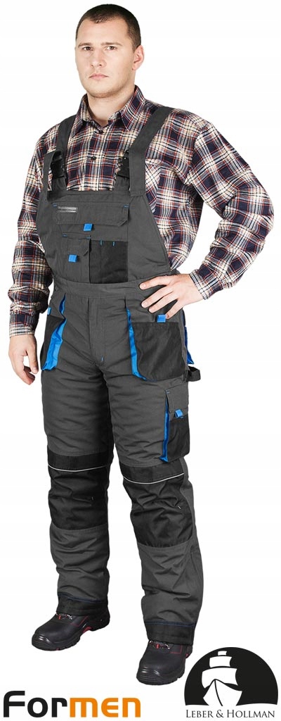 Zateplené zahradnické kalhoty Lh-fmnw-b, velikost 3XL