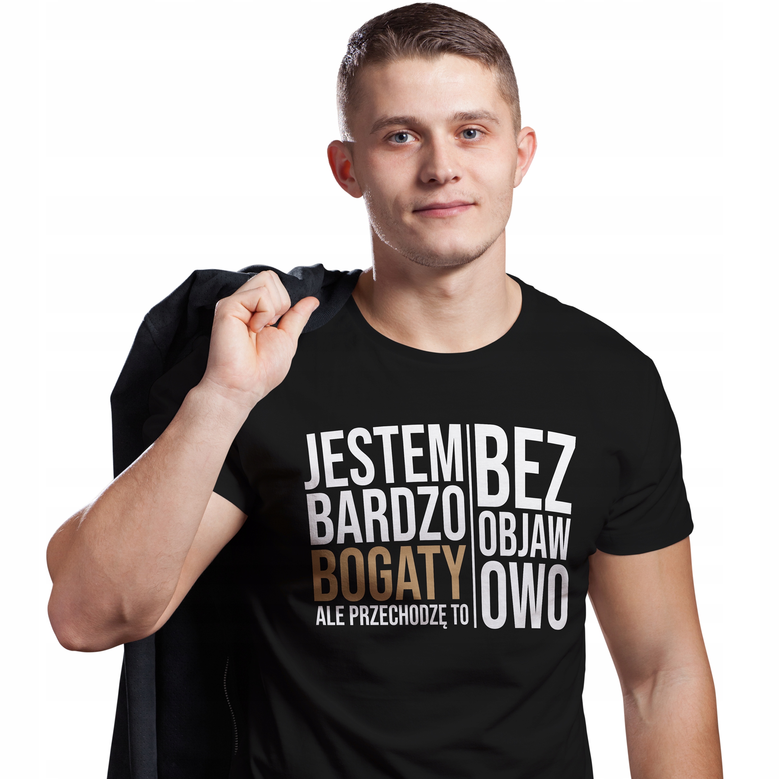 

Koszulka Na Prezent Dla Bogatych Ludzi roz L