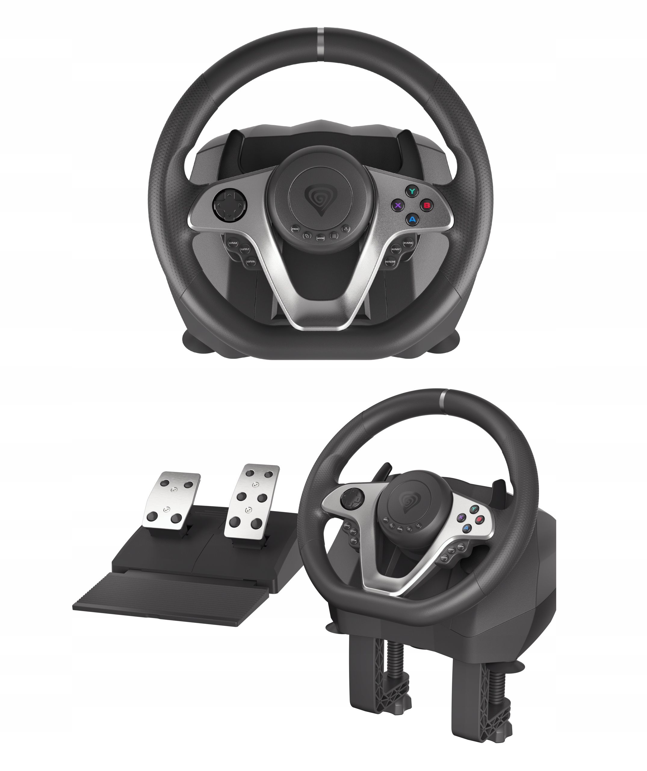 Kierownica do konsoli PS4 Genesis Seaborg 400 Zagraj w Gta V kierownicą!