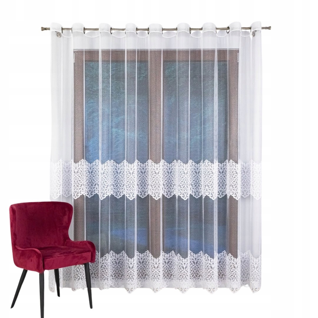 Elegantní Hotová Záclona Na Průchodkách, Stylové Pásy 500x235