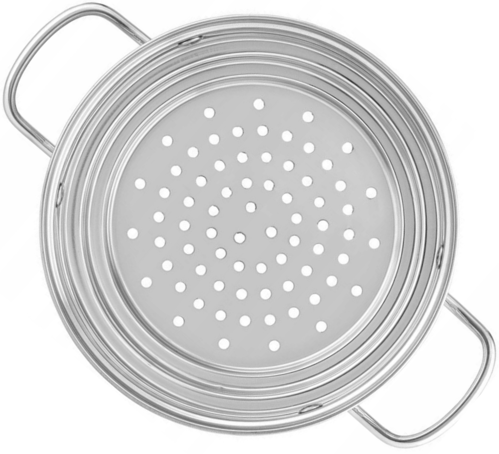 SITO DO GOTOWANIA NA PARZE METALOWE STALOWY WKŁAD NA GARNEK 20,18,16 cm Marka Ambition