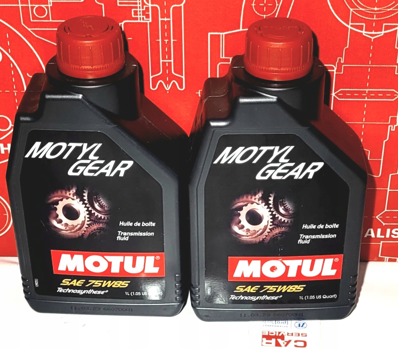 2L Motul 111148 Gear Power Fe 75W Olej przekładniowy skrzyni biegów Ford