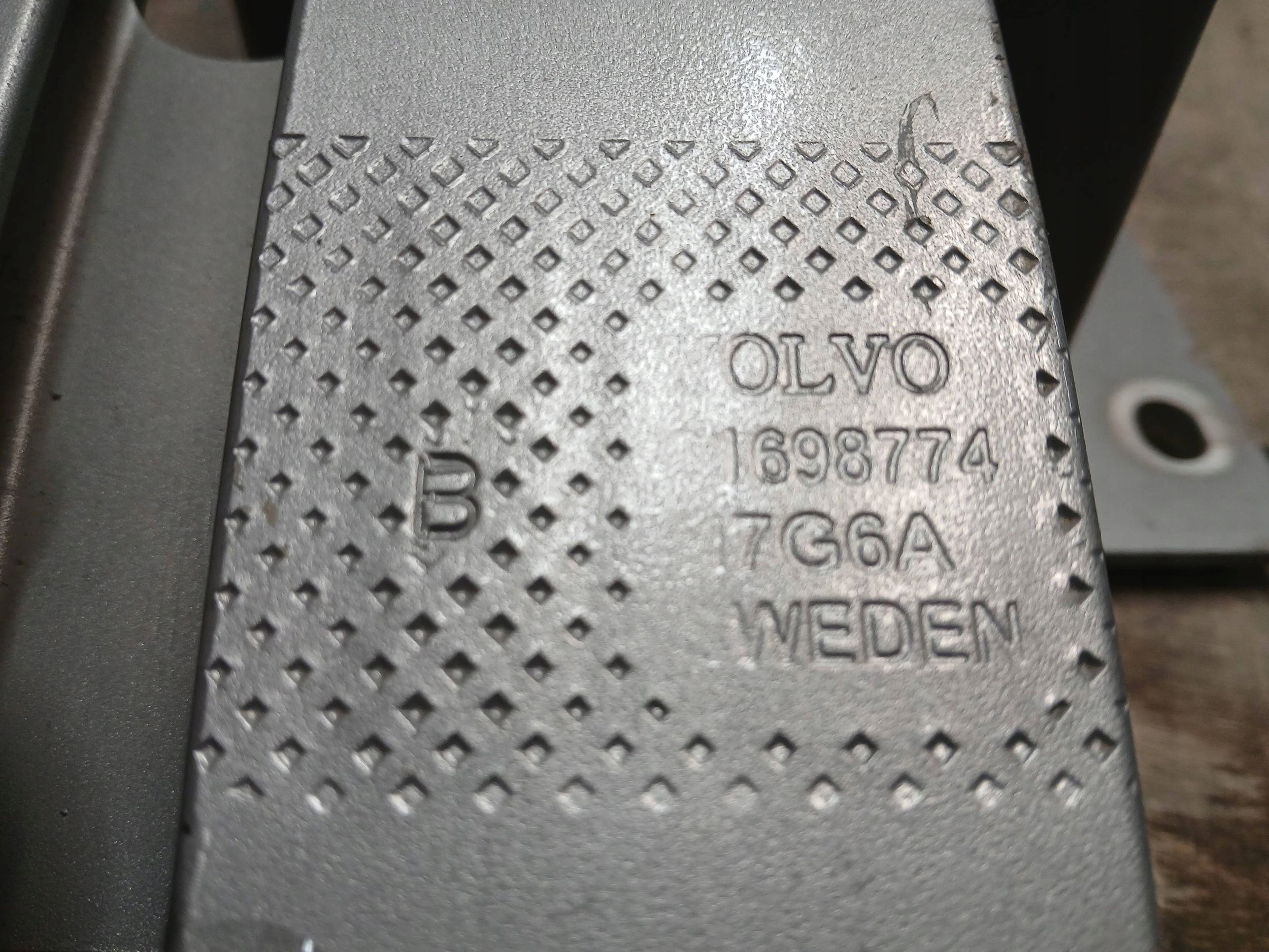 bumper support rear part VOLVO XC90 XC-90 II 2 1698774