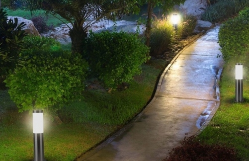 Lampa solarna ogrodowa filar 72cm Kod producenta Lampa ogrodowa solarna stojąca słupek filar