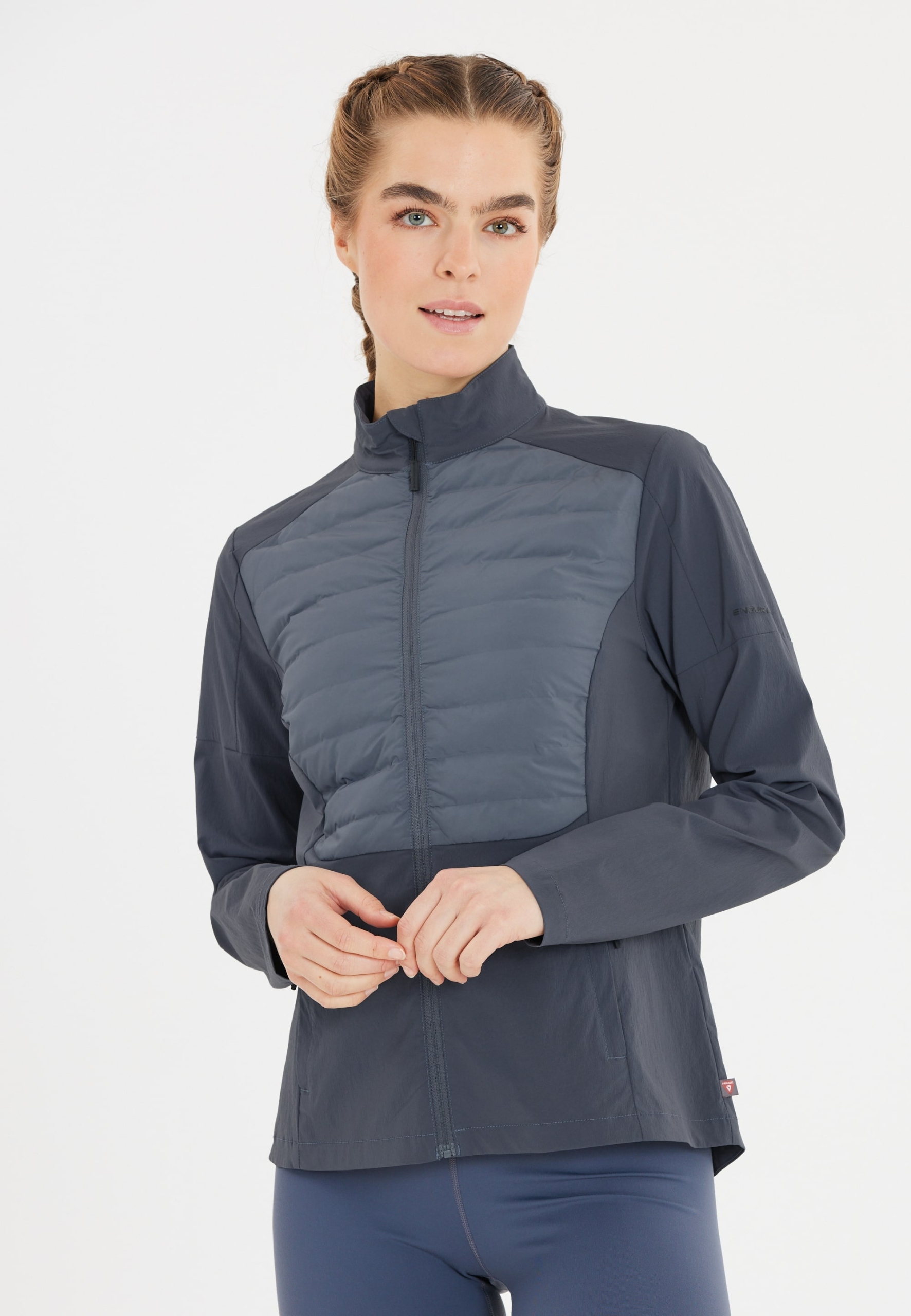 Dámská hybridní Mikina Endurance Beistyla PrimaLoft šedá 38