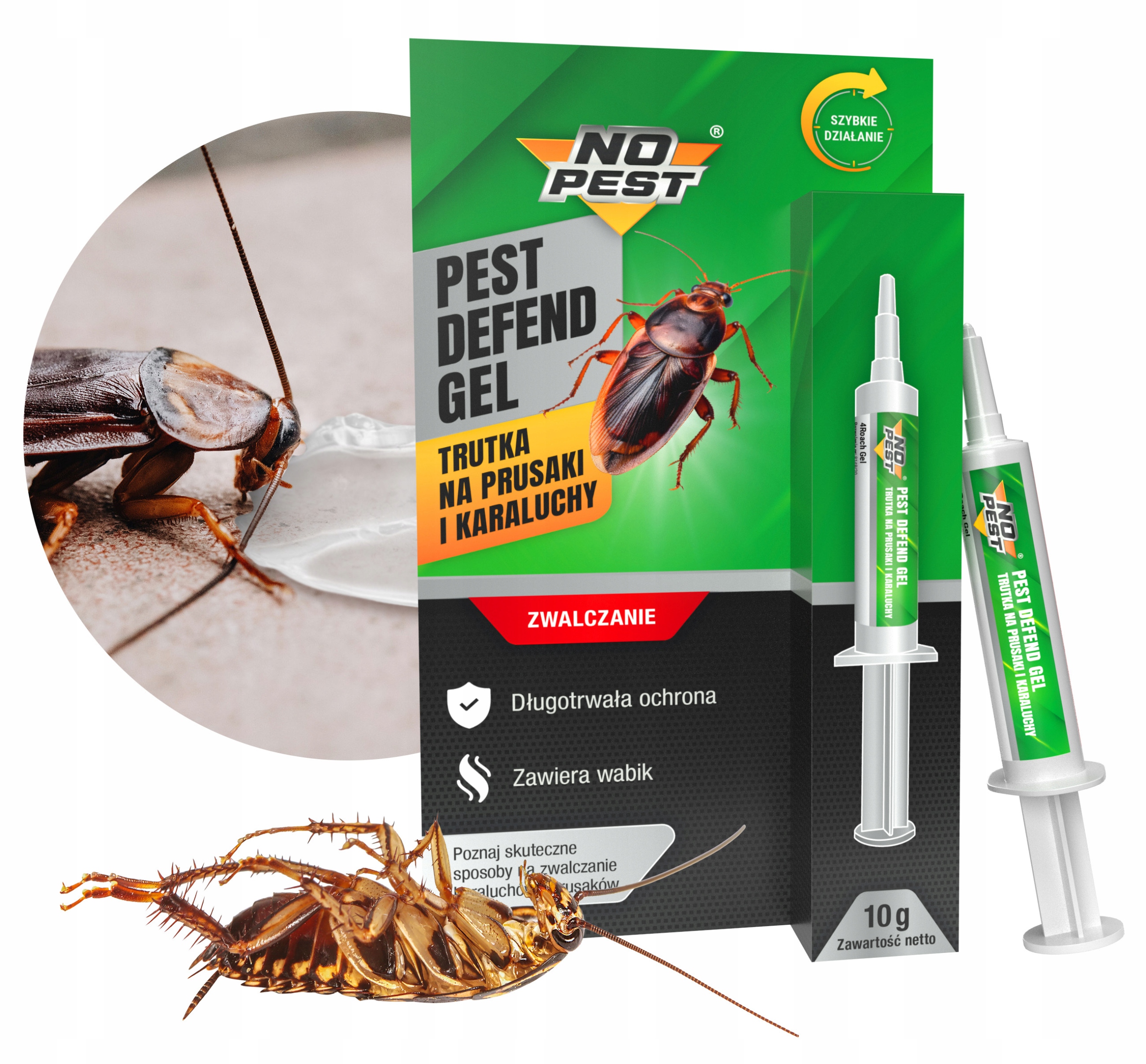 ŻEL PASTA ŚRODEK PREPARAT NA KARALUCHY PRUSAKI KARACZANY PLUSKWY NO PEST