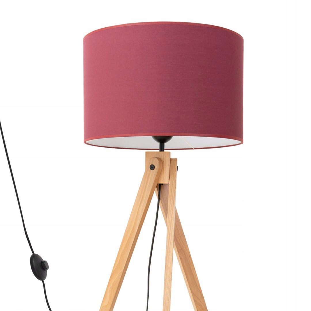 Lampa podłogowa Natt burgund