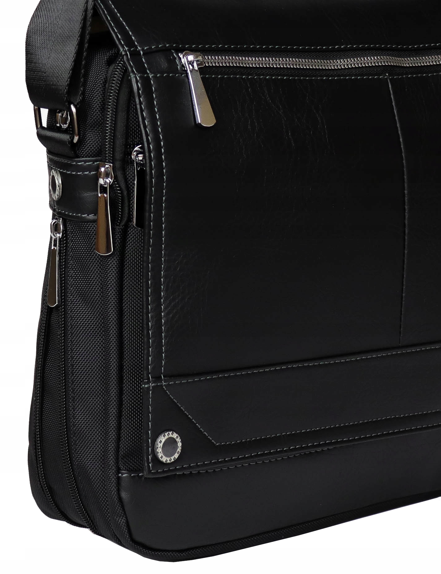 TORBA FIRMOWA ELIOX MĘSKA NA RAMIĘ DO PRACY SZKOŁY Wzór dominujący bez wzoru