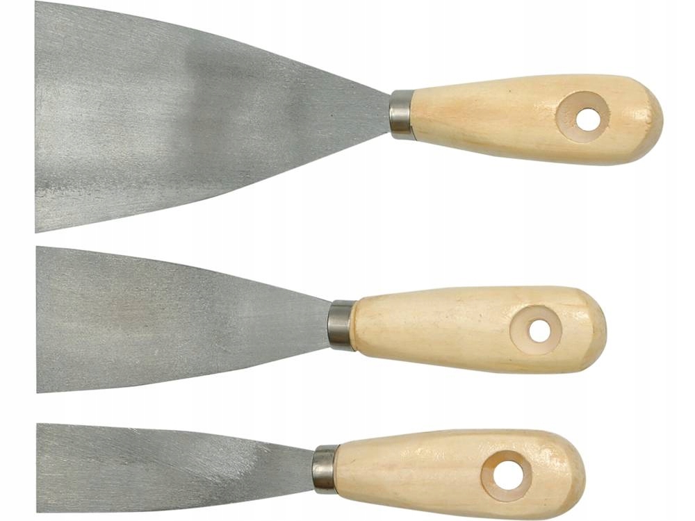 

Szpachelki 3 sztuki 3-5-8 cm