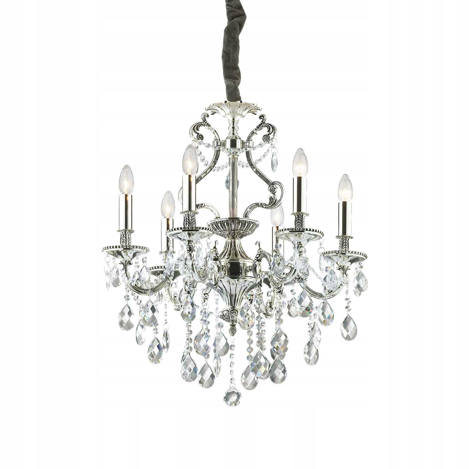 Ideal Lux Gioconda SP6 Argento Svítidlo Závěsné 044927